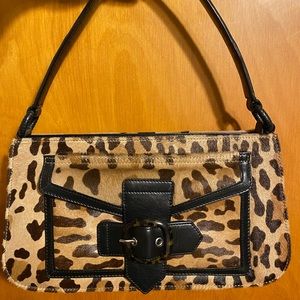Via Spiga Animal Print Hand Bag